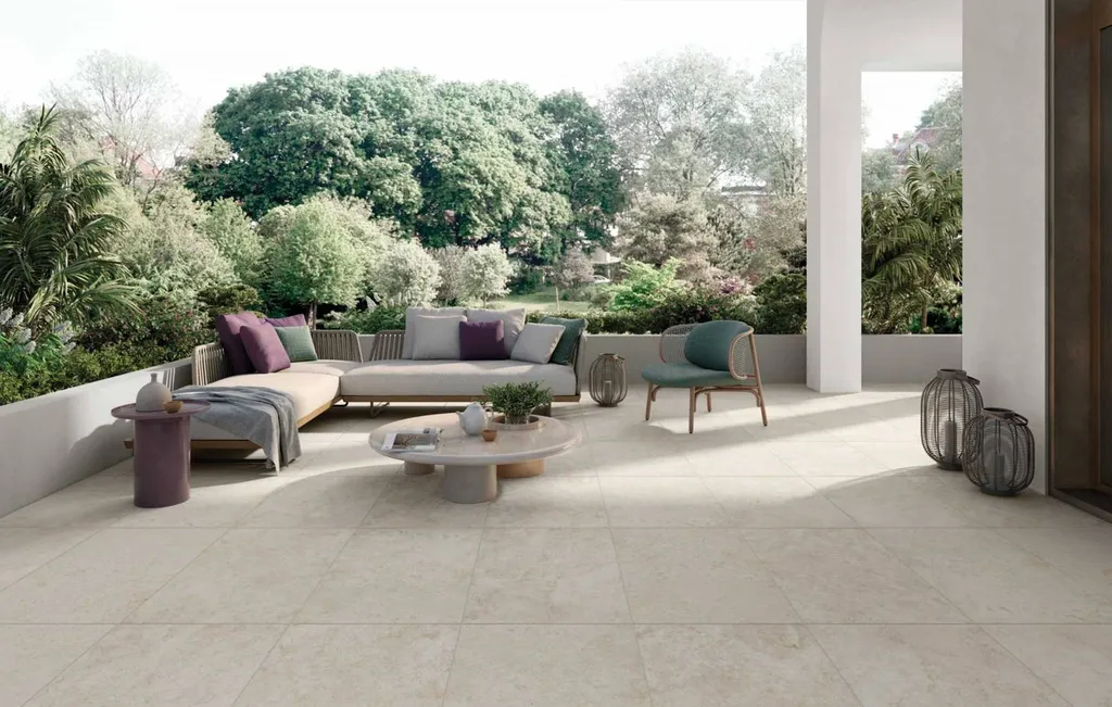 GRES CERAME EFFET PIERRE – USINE POLIS - GAMME STRADE ROMANE CASSIA