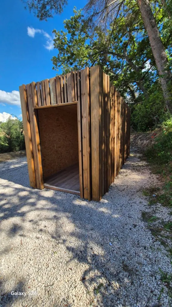 Nouveauté Extérieure : Cabane de Jardin en Pin Autoclave et Padouk