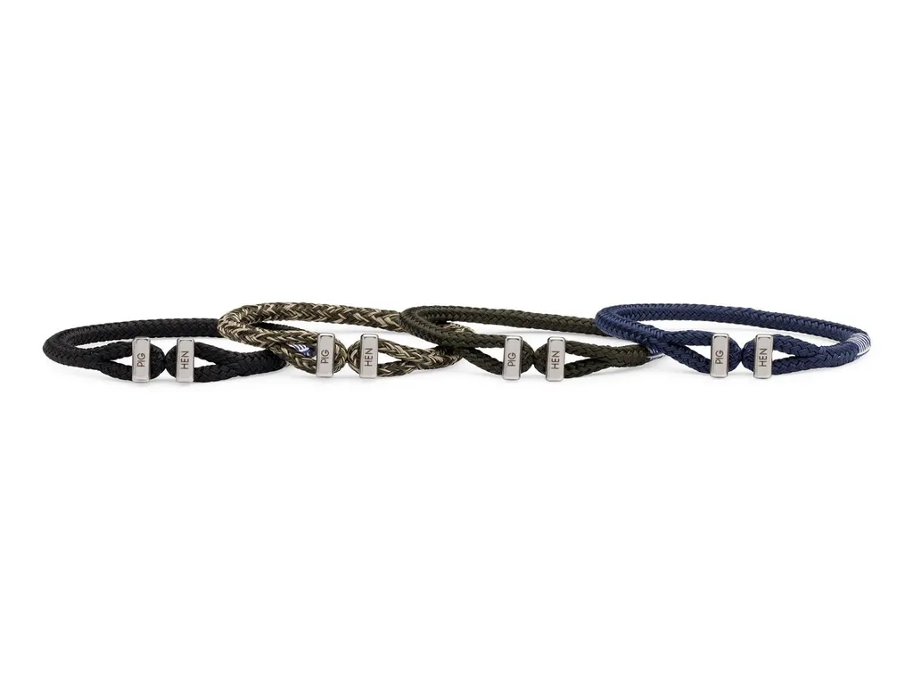 bijoux homme pin&hen corde bateau