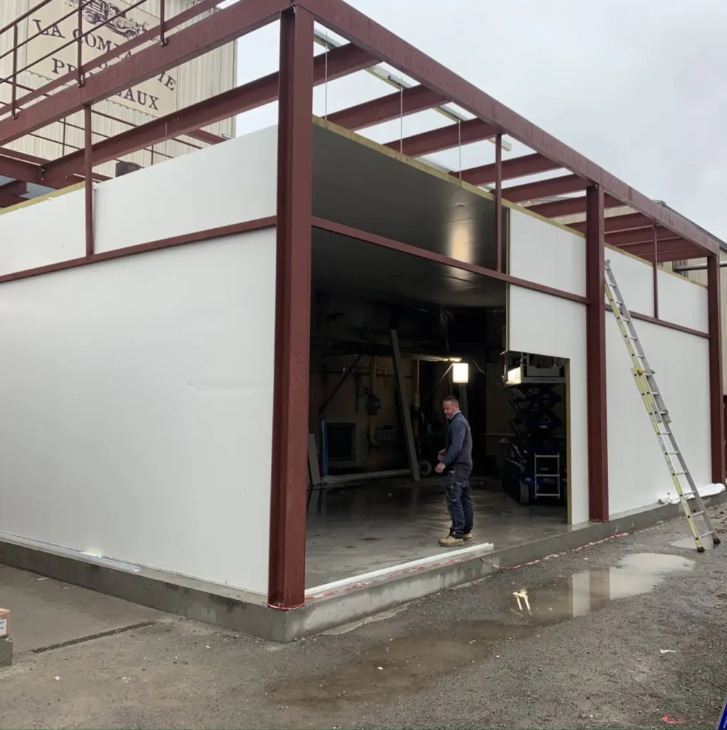 panneaux isothermes coupe feu 