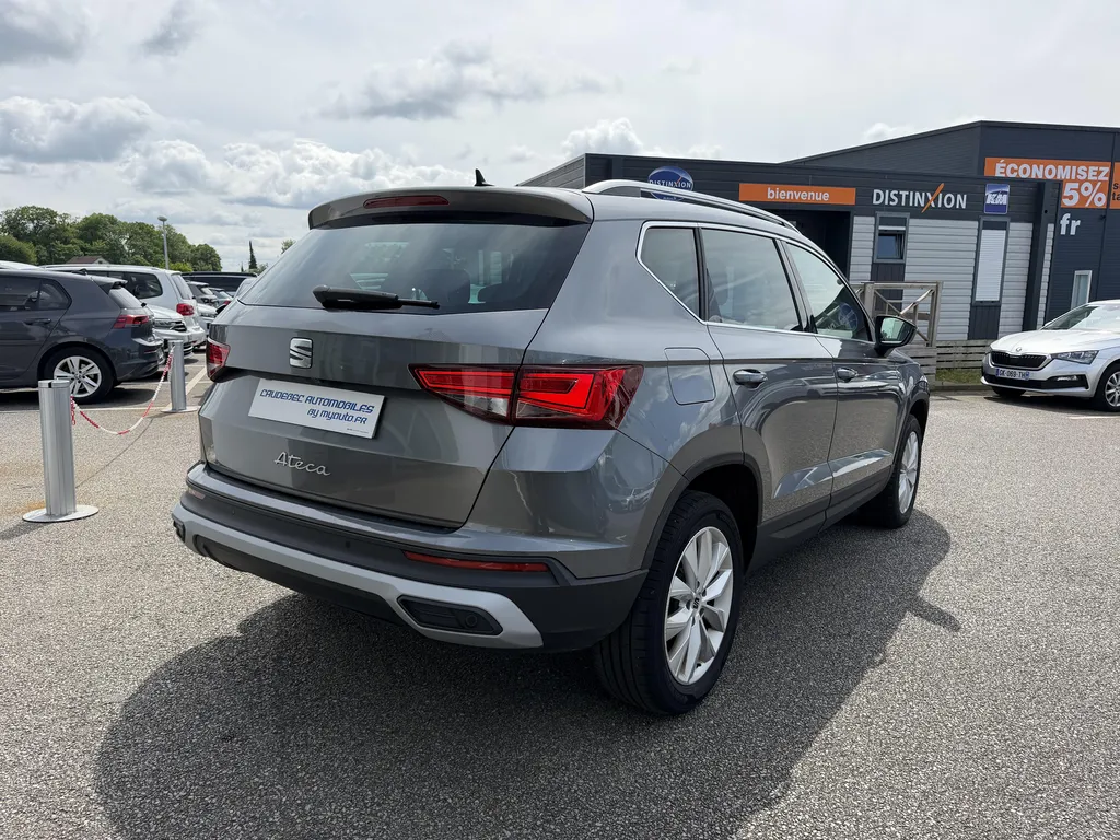 Achat voiture occasion à deux pas de Lillebonne : SEAT Ateca 2.0 TDI 150 ch DSG7 Style disponible en Normandie