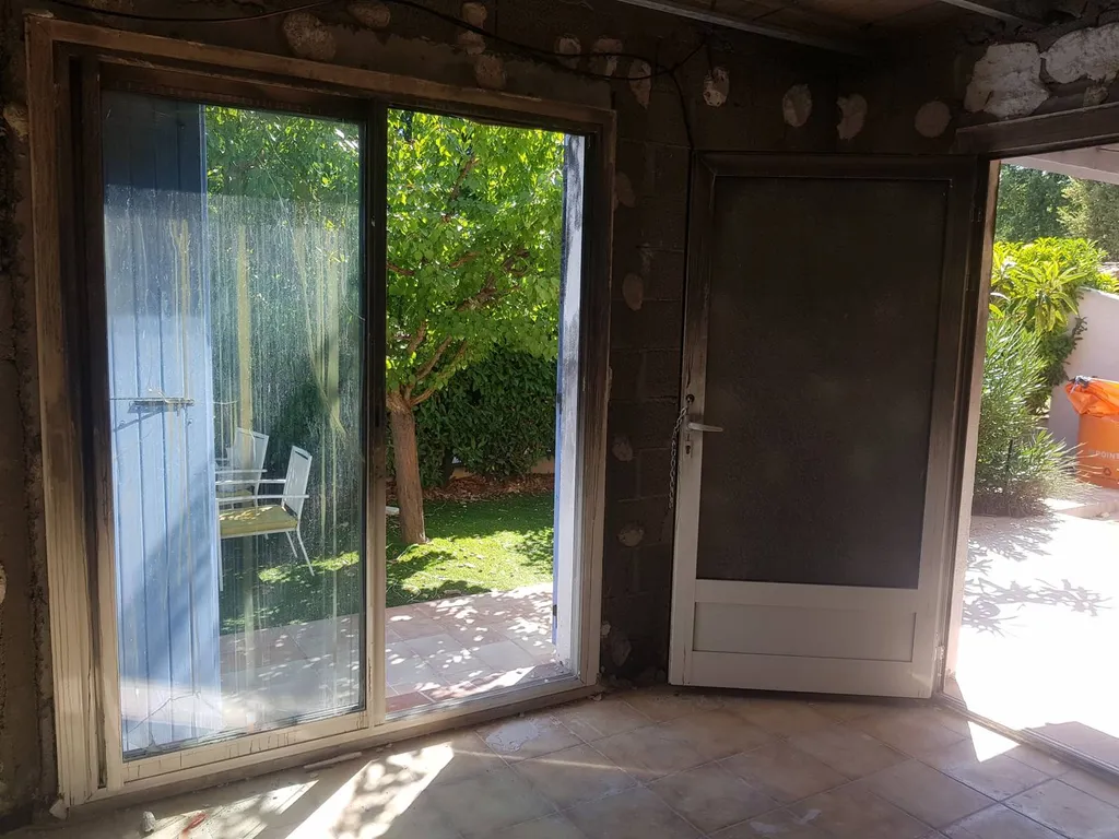 dépose des elements brulés  84