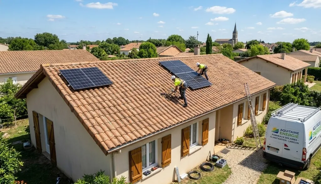 installation panneaux