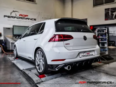 Montage donwpipe Decata Milltek VW Golf 7 GTi TCR 2.0 TSi 290 cv | ADP Performance