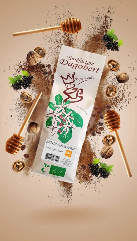 Le café bio artisanal Dagobert Belleville en beaujolais Torrefaction Dagobert