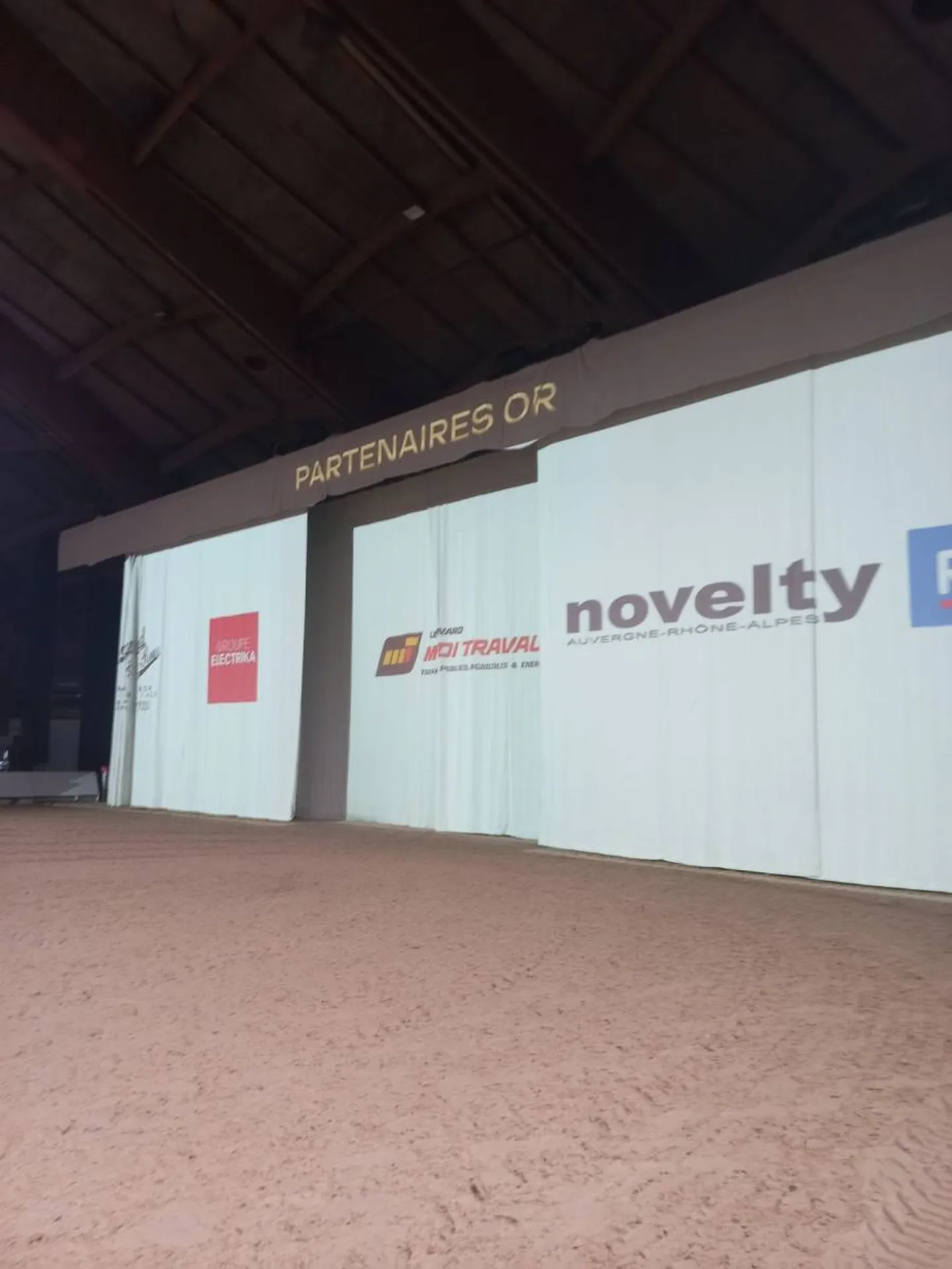 Equipement technique  du salon Cheval passion en Avignon