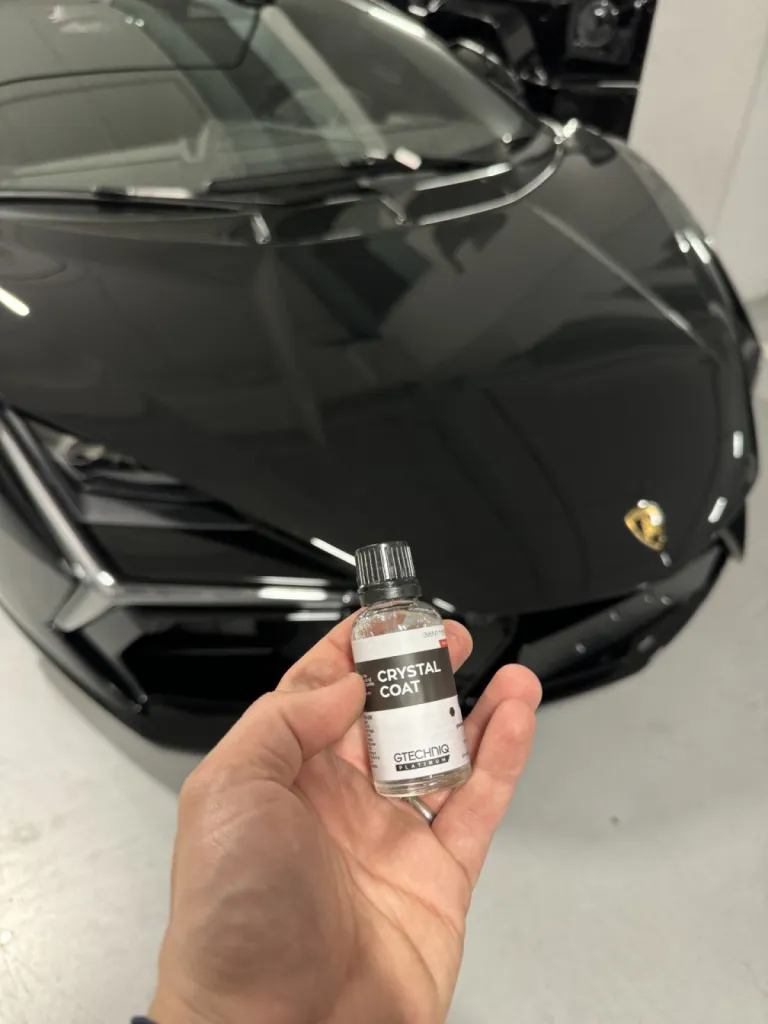 Lamborghini Revuelto | polissage carrosserie + traitement céramique à Cannes par Riviera Detailing 