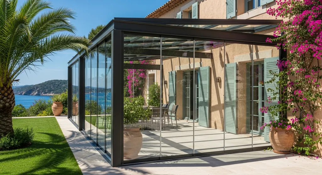Construire une véranda haute performance en acier pour agrandir un espace de vie à Saint-Tropez et Sainte-Maxime