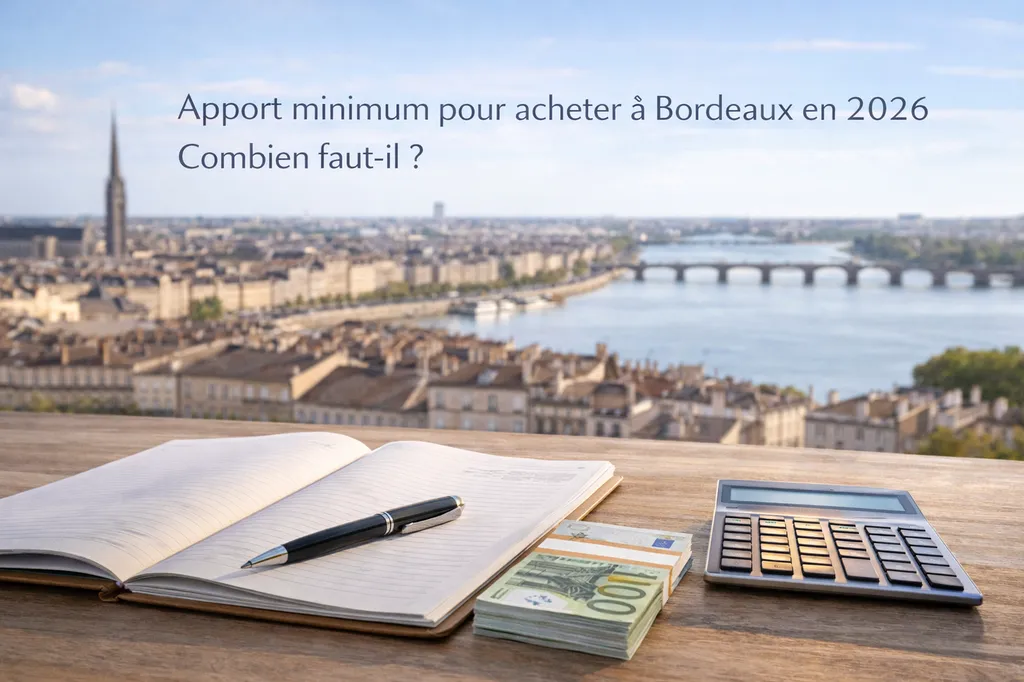Apport minimum pour acheter à Bordeaux en 2026 : combien faut-il ?