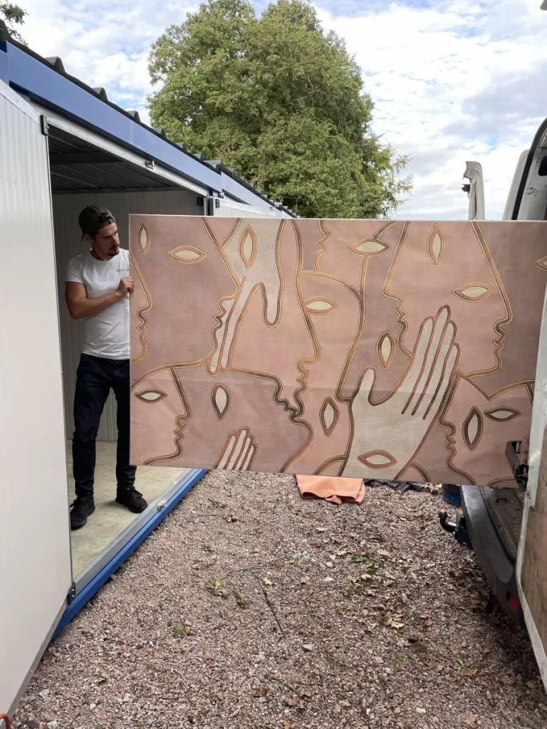 transport d'oeuvre d'art en Normandie et Paris