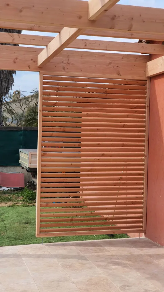 Conception et pose de pergola bois saint maximin la sainte baume var 83