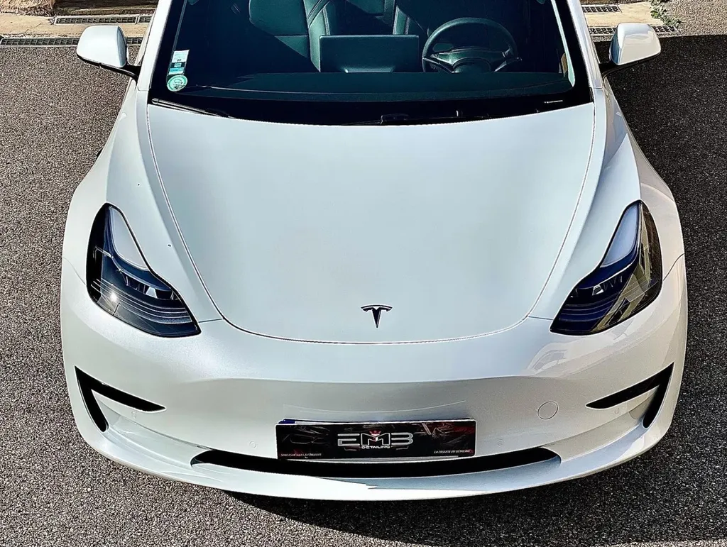 Detailing Lyon traitement céramique craponne tesla modèle 3 