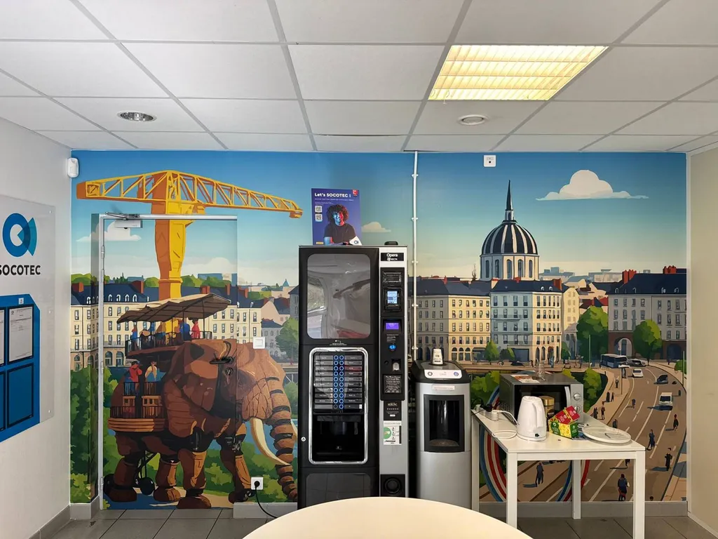 TDC crée un visuel personnalisé à Nantes