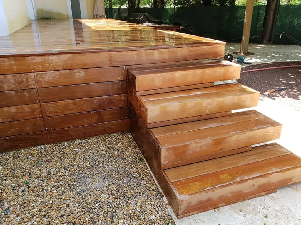Terrasse en Ipé