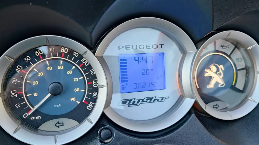 PEUGEOT CITYSTAR 125 DU 11/2015 AVEC 30250 KM.