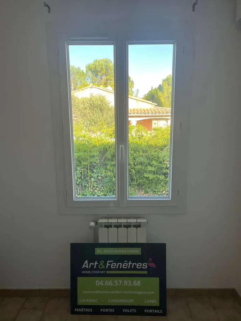 Rénovation de menuiseries, portes fenêtres et fenêtres près de Nîmes dans la commune de Lédenon