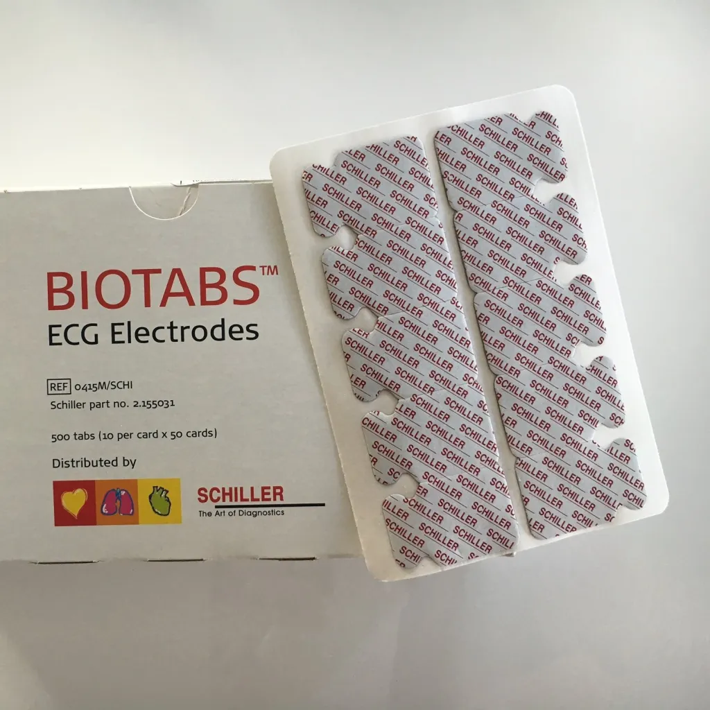 Vente électrodes ESC à languettes RT 34 pour ECG de repos Nice