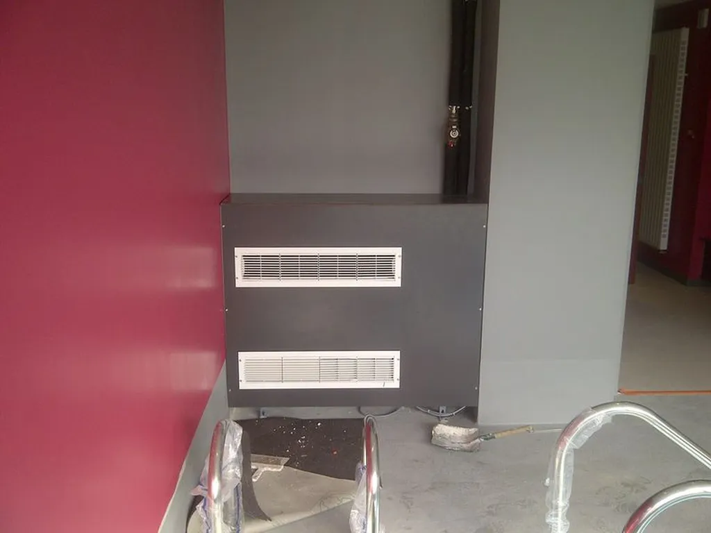 installation d'un déshumidificateur pour bassin de kiné