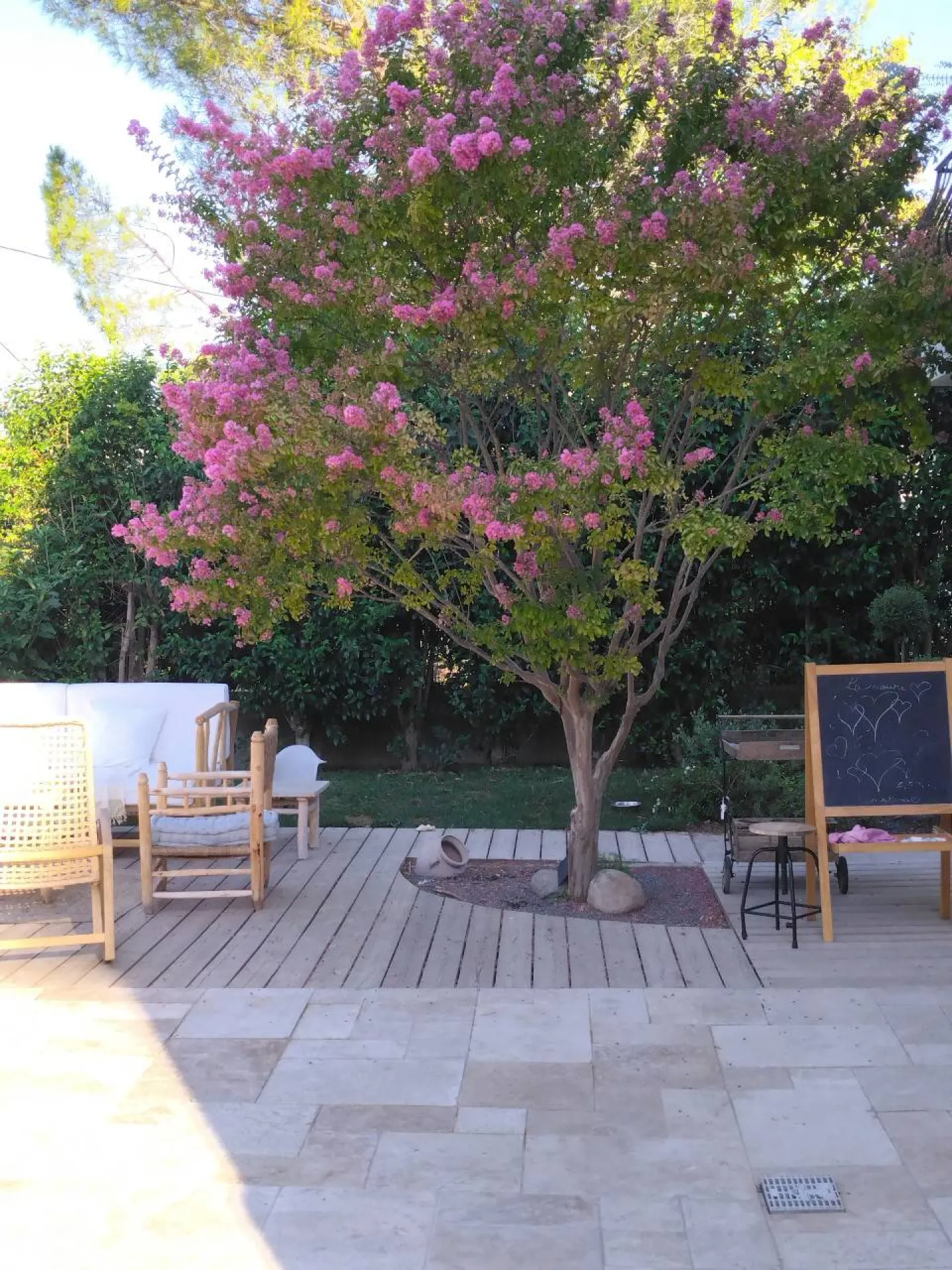 Rénovation de jardin Aix en Provence avec terrasse en bois Rénovation de jardin Aix en Provence avec terrasse en bois