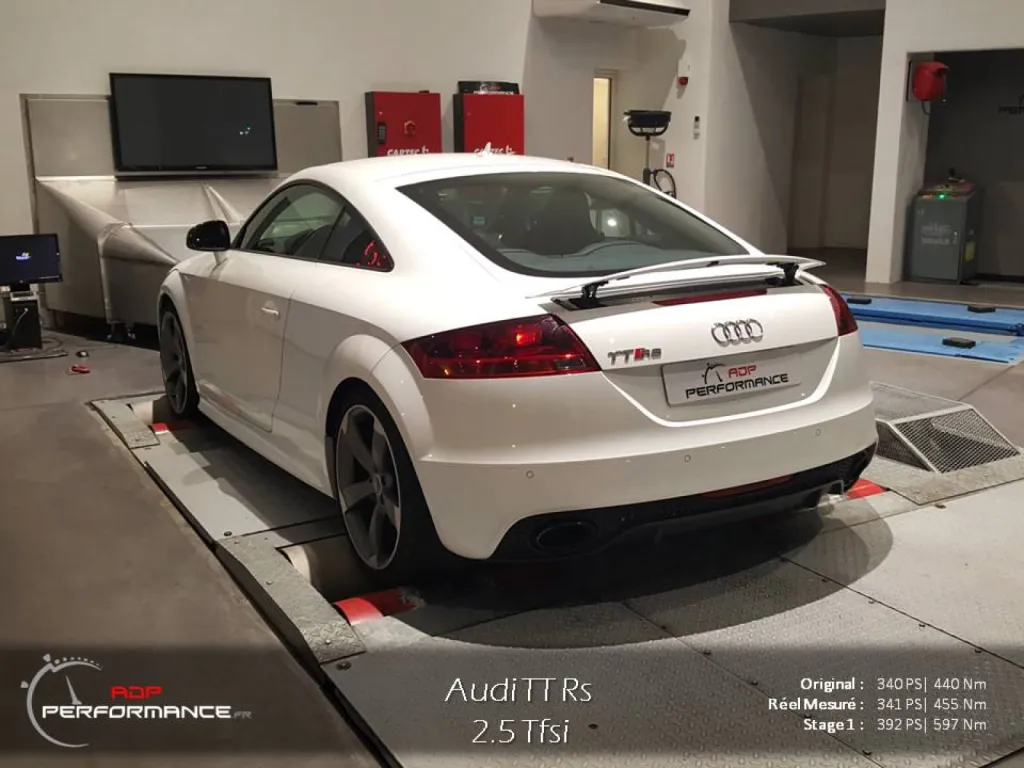 Reprogrammation moteur Audi TT Rs