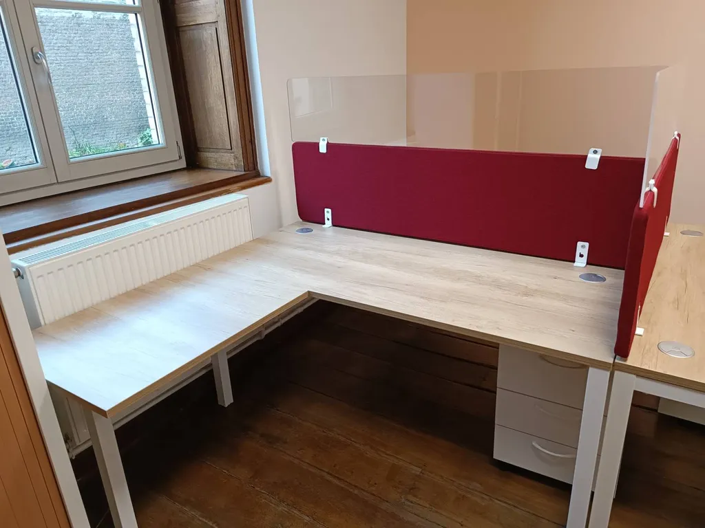 Bureau en L avec retour à Lille