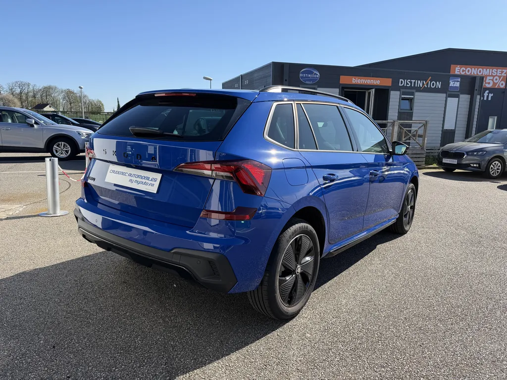 Vente Skoda Kamiq occasion Monte Carlo 1.5 TSI 150 DSG7 à La Frénaye : SUV essence récent proche du Havre et Rouen