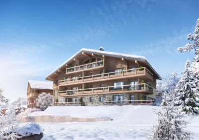5 chalets en pleine nature avec appartements allant du T1 au T6 à Megève près de Chamonix-Mont-Blanc