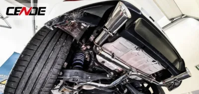 Installation Catback à clapet Cende pour Golf 7 GTi Clubsport 2.0 TSi 265 cv | ADP Performance Nice