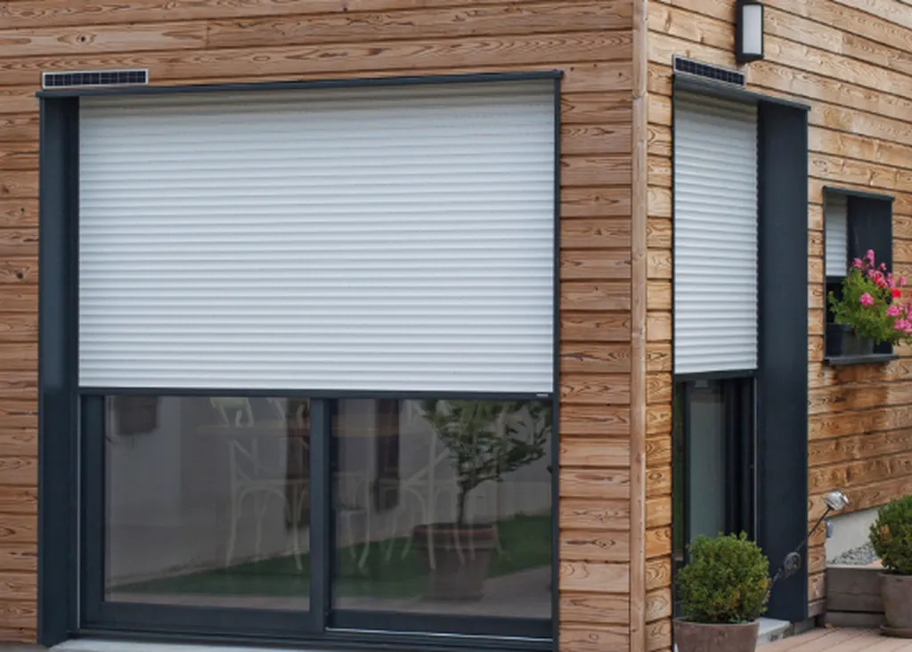 Volet roulant extension bois