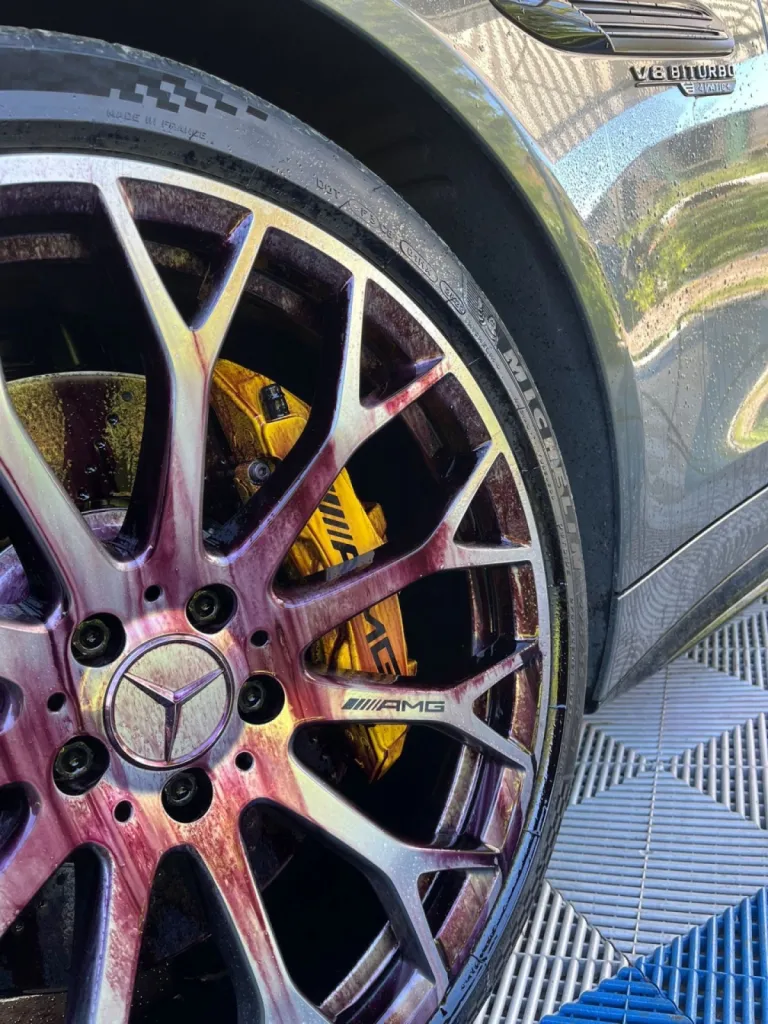 Traitement Céramique Gtechniq -Riviera Detailing Antibes - Mercedes SL63 AMG