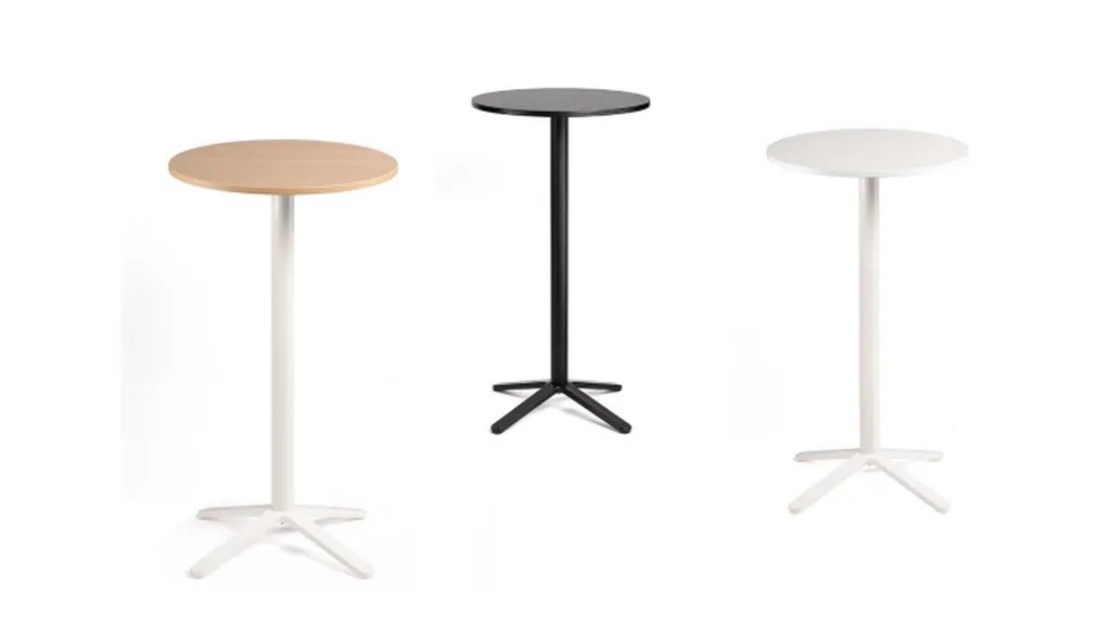Table mange debout LOV110 design professionnel pour vos espaces collaboratifs à Toulon et dans toute région PACA