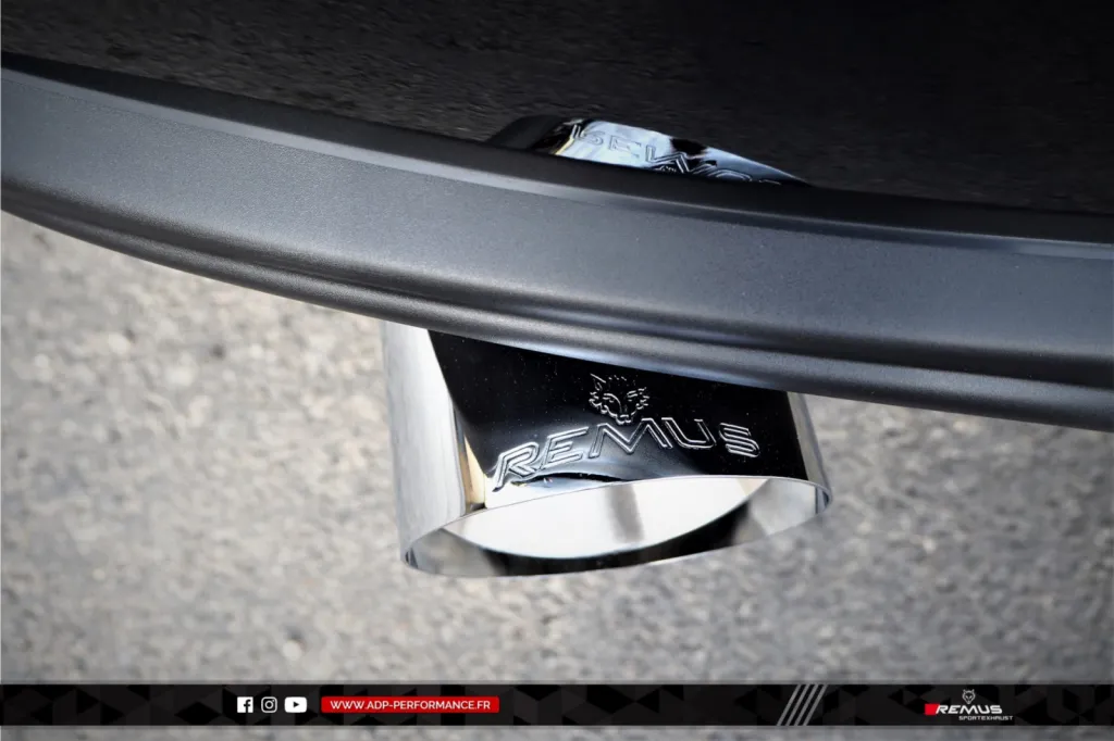 Ligne d'échappement (silencieux) Remus St Victoret - Fiat 124 Spider - ADP Performance