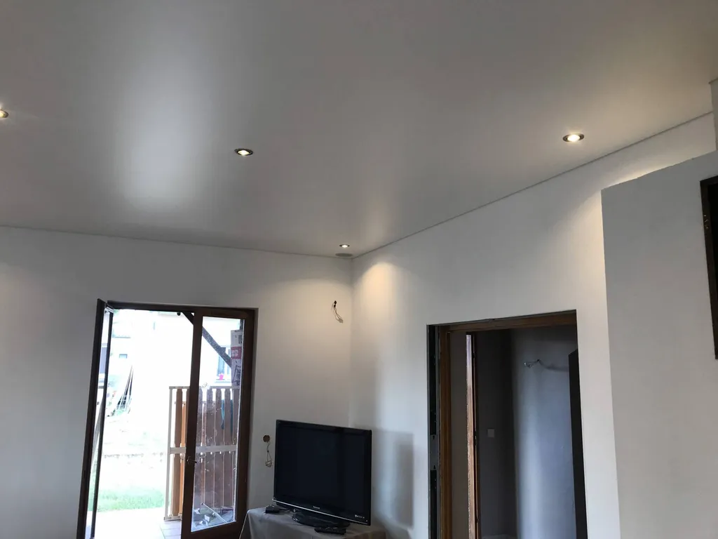 Abaissement plafond par pose plafond tendu blanc mat BARRISOL, Muret