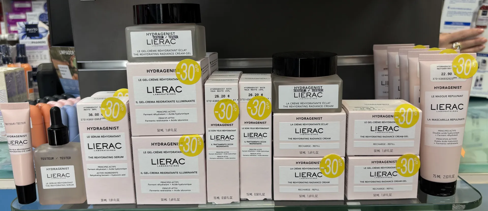 LIERAC HYDRAGENIST PHARMACIE DU PETIT BOSQUET 13012 MARSEILLE 
