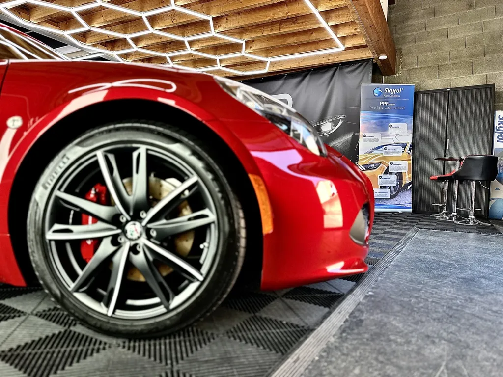 Film de protection carrosserie PPF Lyon DETAILING ouest lyonnais Alfa Roméo 4C