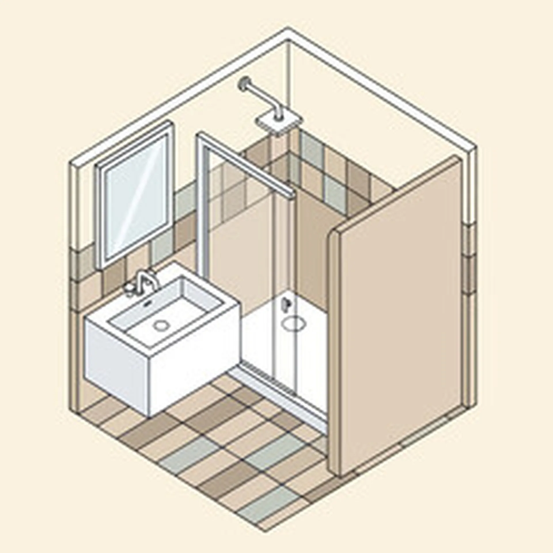 optimiser l'aménagement de votre salle de bain de petite taille
