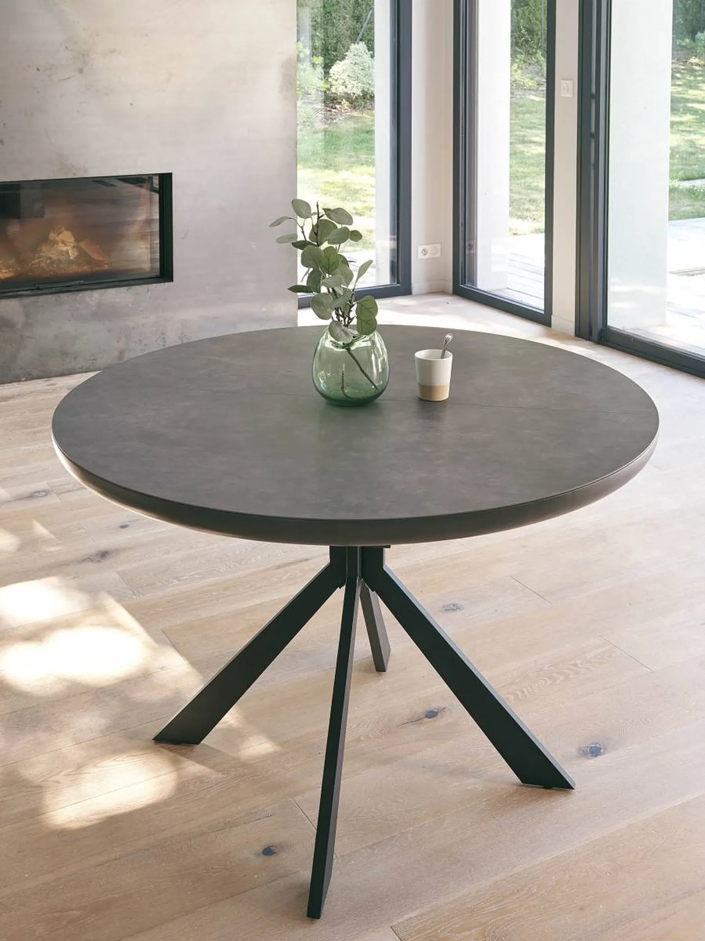 Vente d'une table ronde céramique COLZA