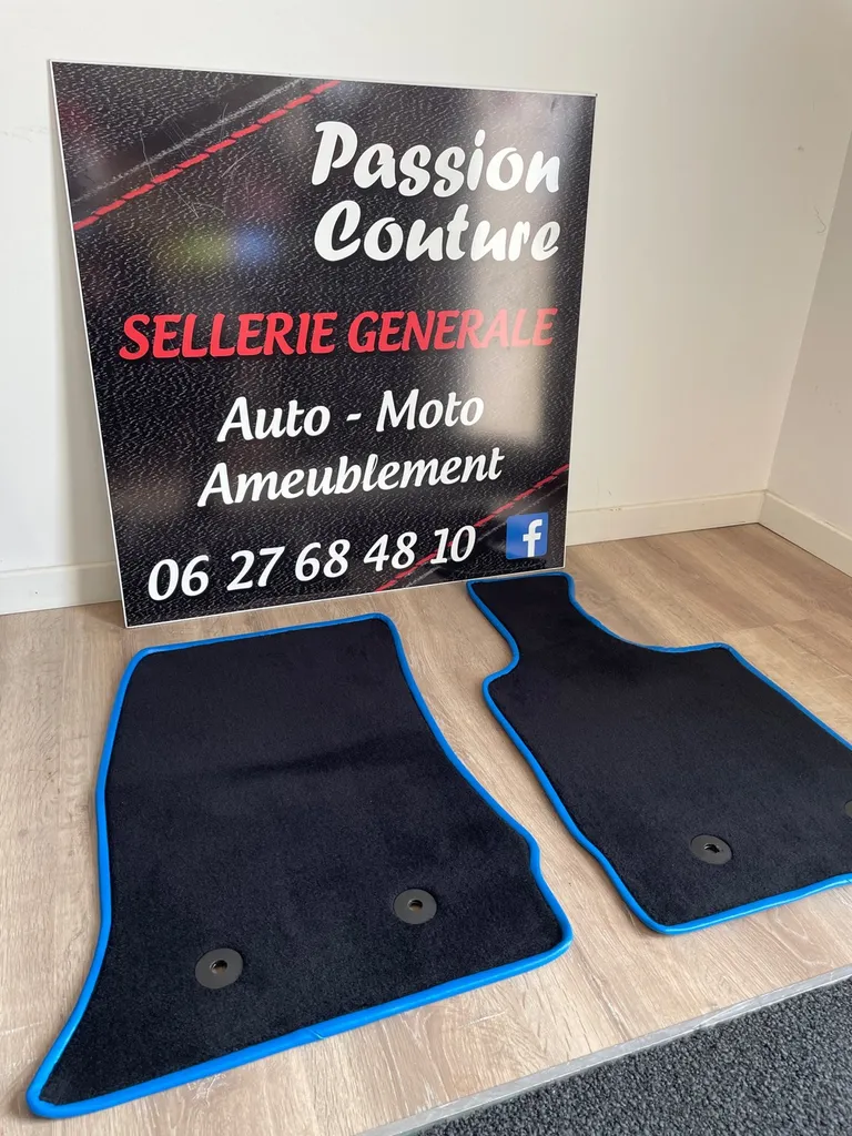 création de tapis de voiture à bordeaux