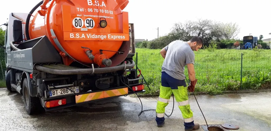 Entreprise pour vidange fosse septique à Blaye
