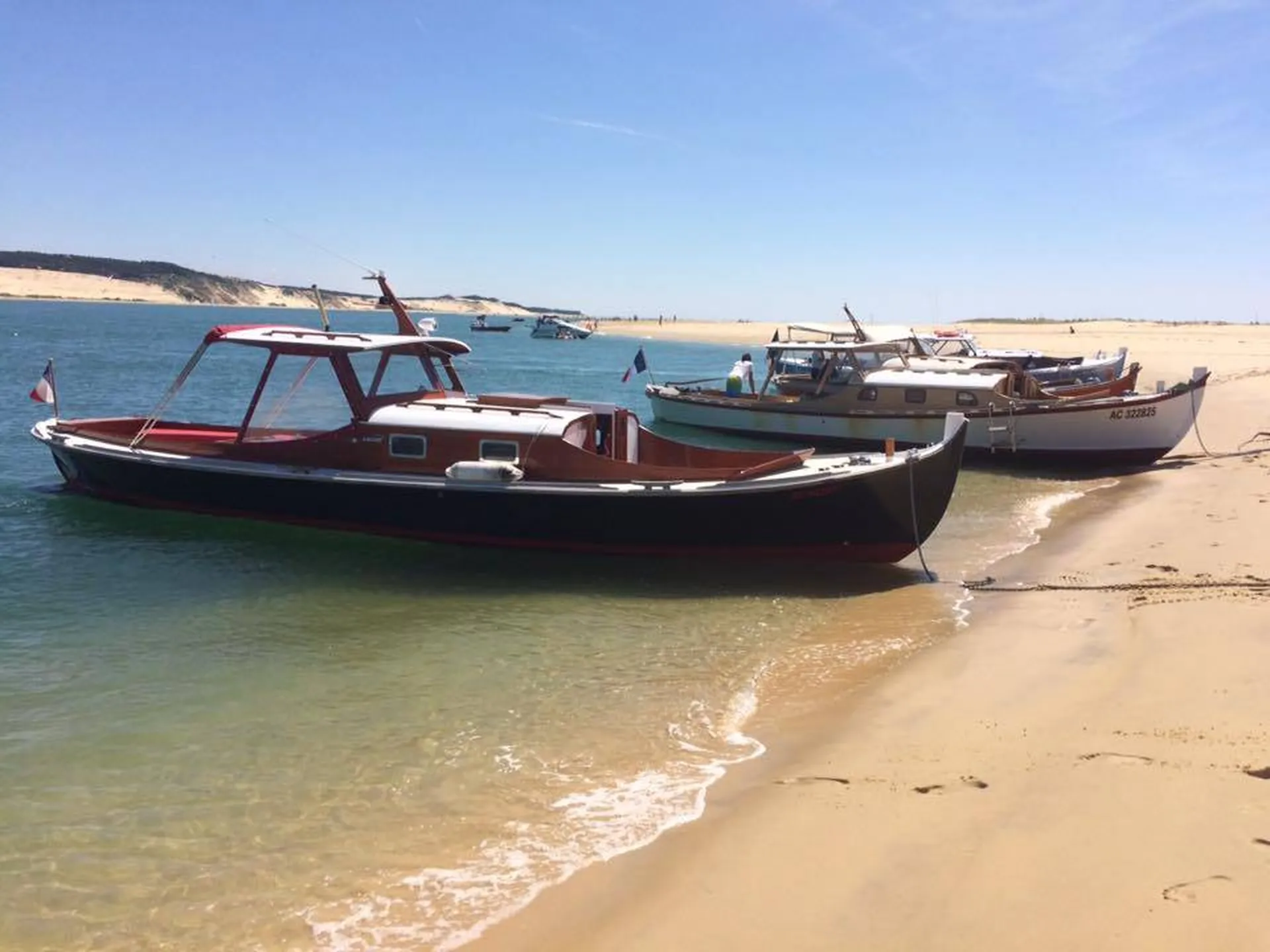 Croisière repas à bord d'un bateau authentique sur le bassin d'Arcachon