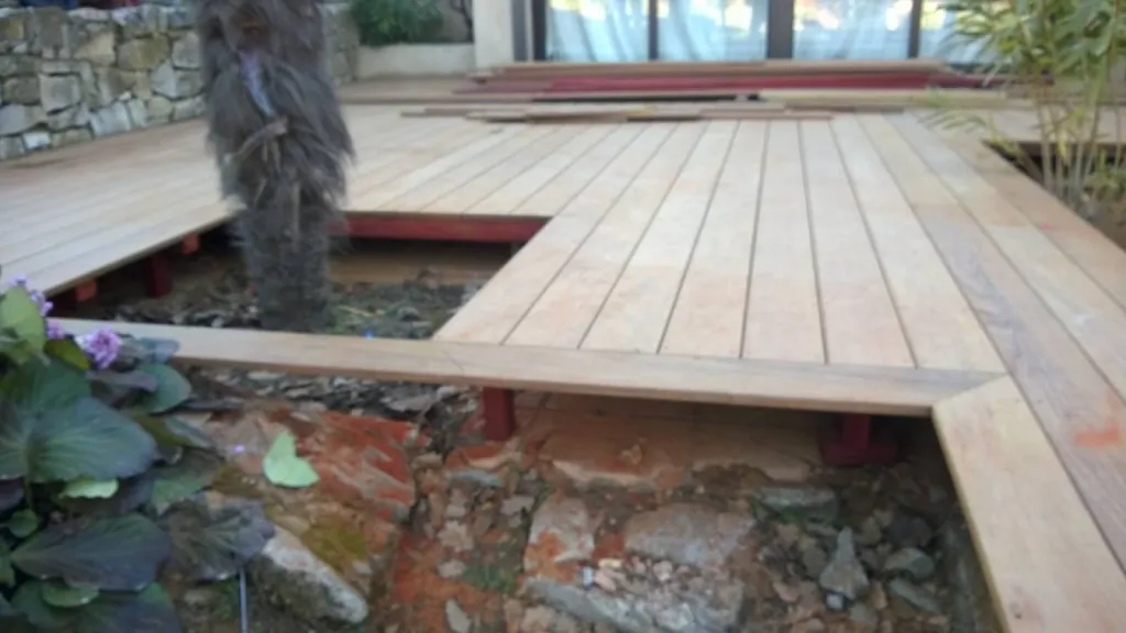 terrasse en ipé Parqueterie Aixoise