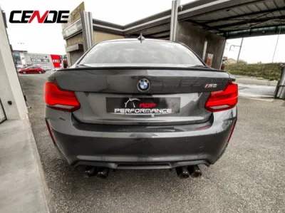 Installation catback à clapet CENDE BMW M2 370 | ADP Performance