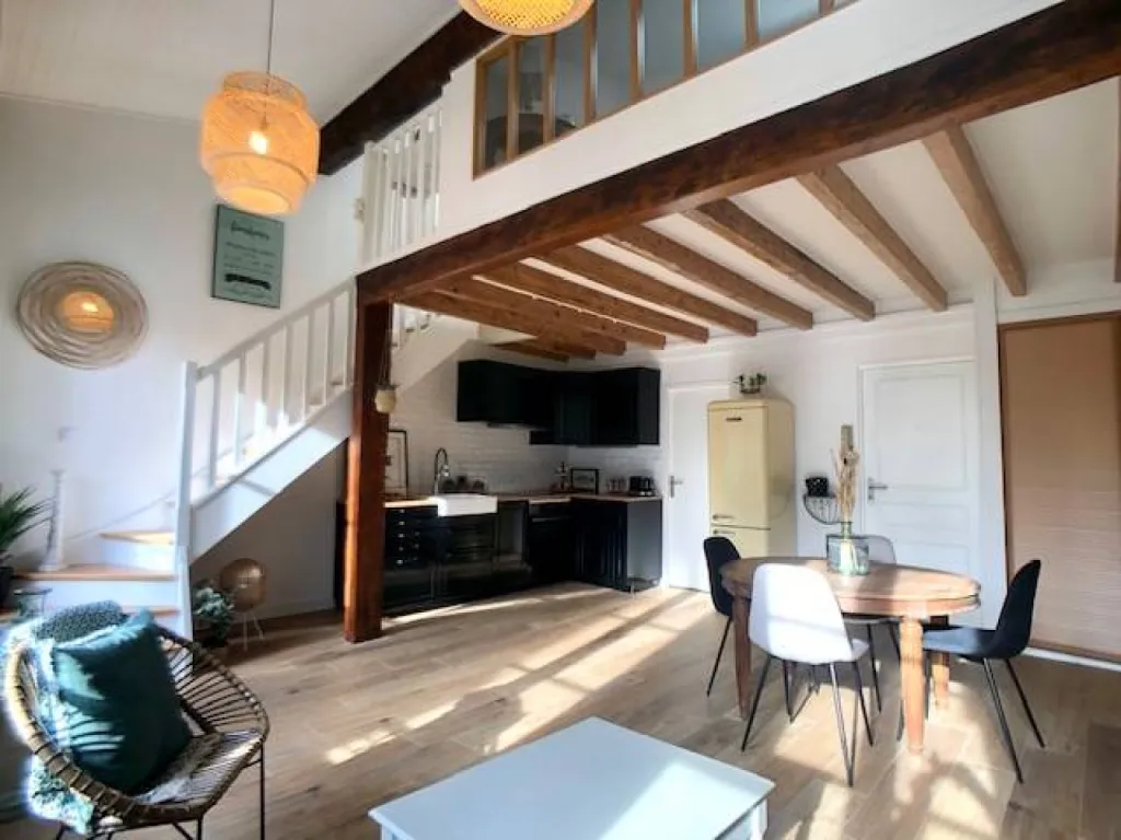 Vendu appartement en duplex meublé Bordeaux centre  situé au dernier étage