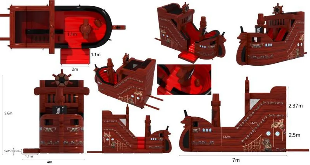 Toboggan Viking gonflable en vente à Avignon et partout en France