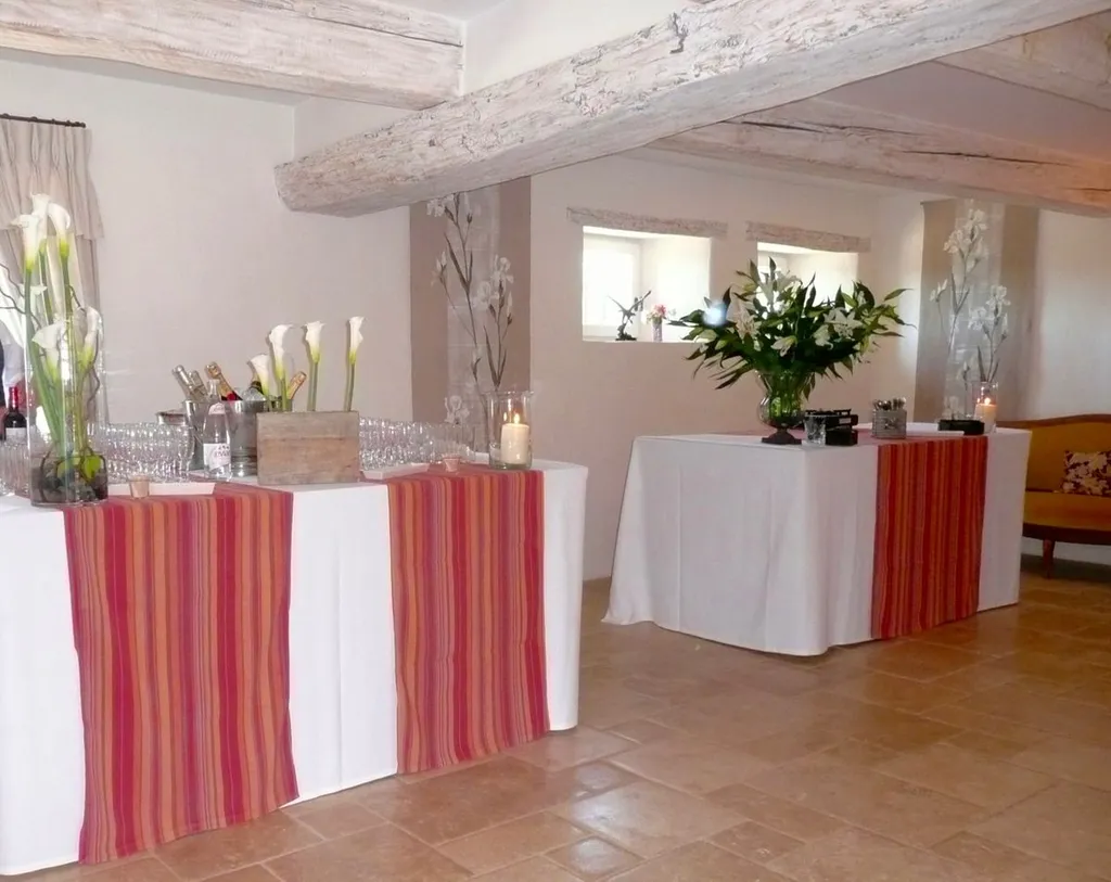 Cocktail party in a private house in Provence