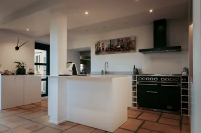 Fabrication d'une cuisine moderne à coté de Lyon