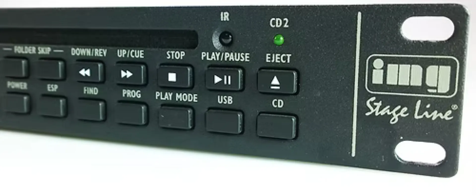 DOUBLE LECTEUR CD / USB STAGE LINE CD-120