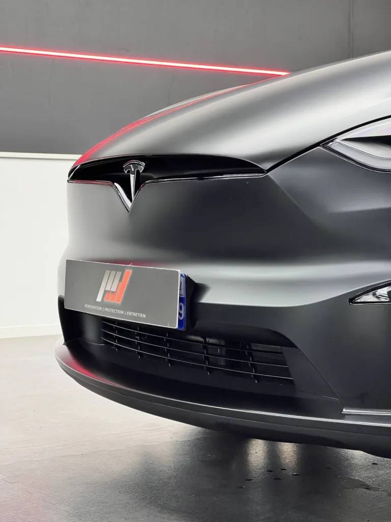TESLA MODEL X - PPF XPEL SATIN STEALTH - VALENCIENNES