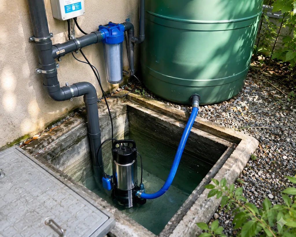 Pompe de relevage eaux claires à Toulouse : la solution idéale pour bassins et cuves de récupération en Haute-Garonne