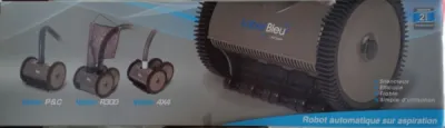 Label Bleu Victor P, le robot nettoyeur de piscine silencieux quelque soit le revêtement près de Gardanne 13120
